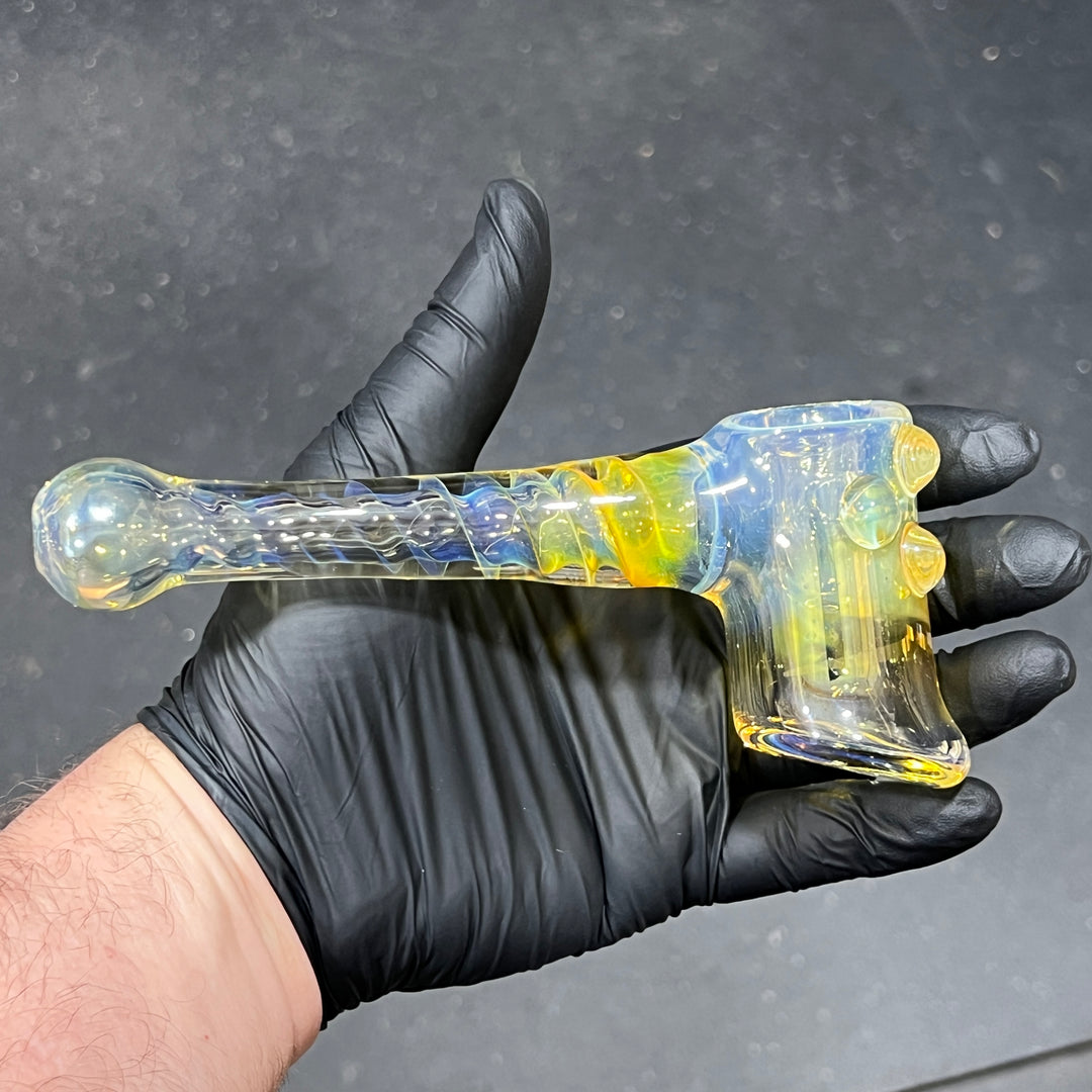 Gold Fumed Hash Hammer Glass Pipe Crondo Glassics