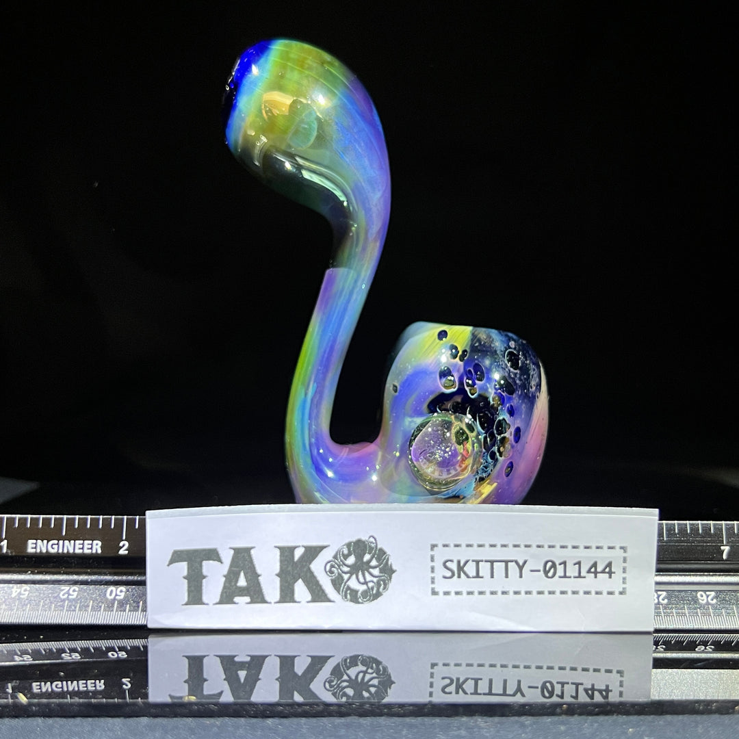 Water Color Sherlock Glass Pipe Street Kitty Glass   