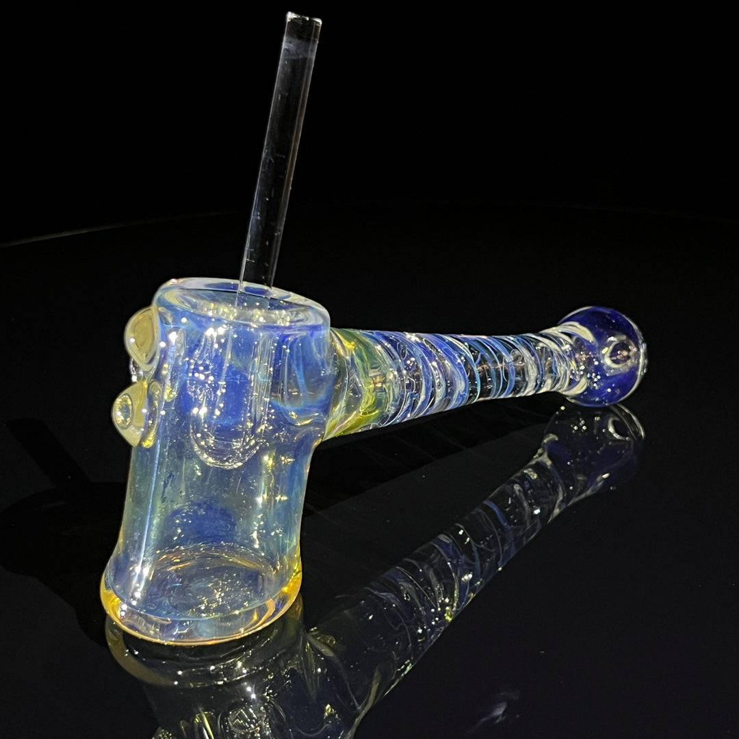 Gold Fumed Hash Hammer Glass Pipe Crondo Glassics