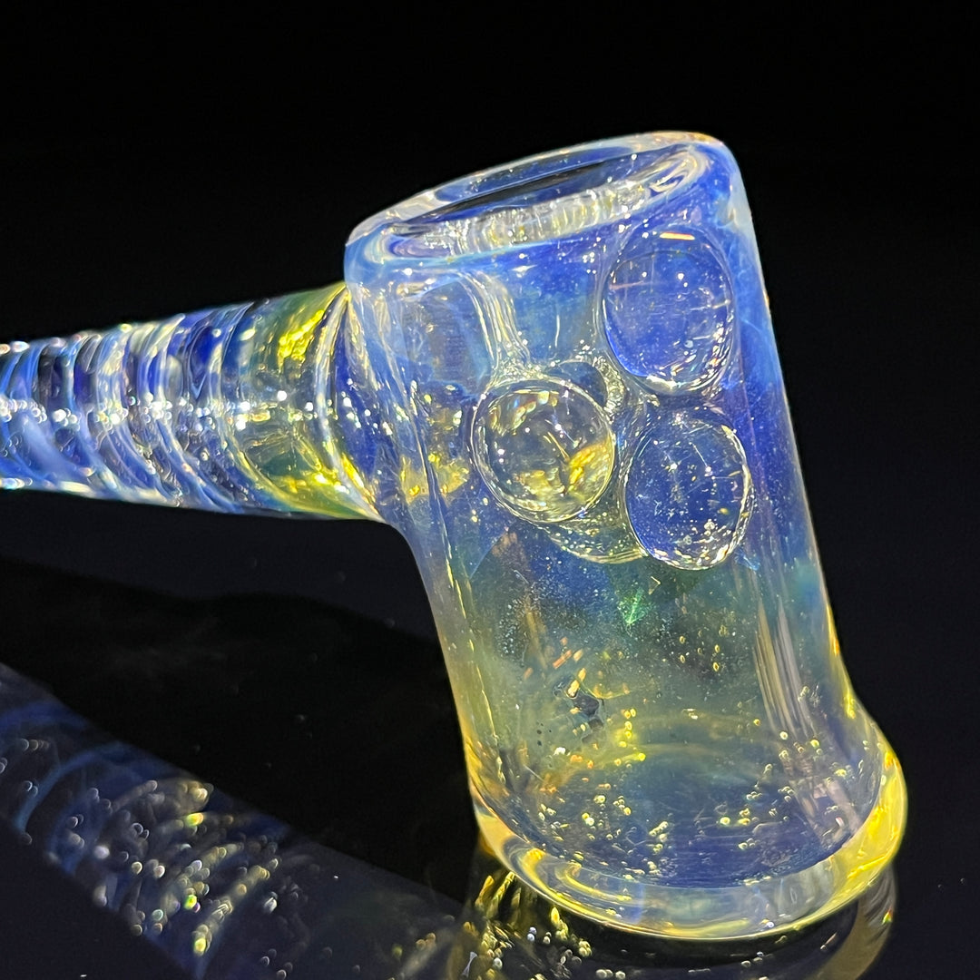 Gold Fumed Hash Hammer Glass Pipe Crondo Glassics