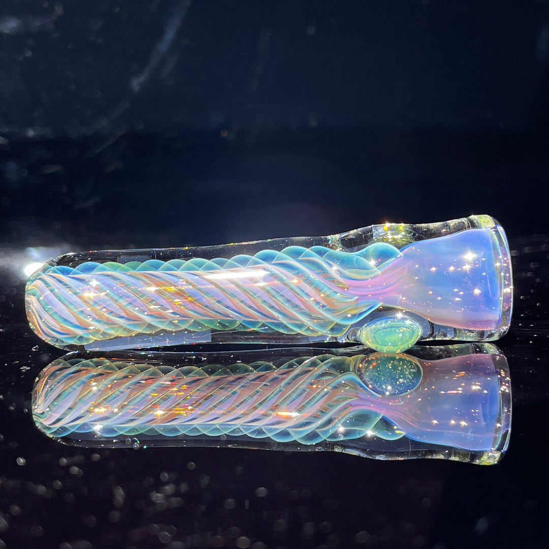 Thick Fume Chillum Glass Pipe Chuck Glass   