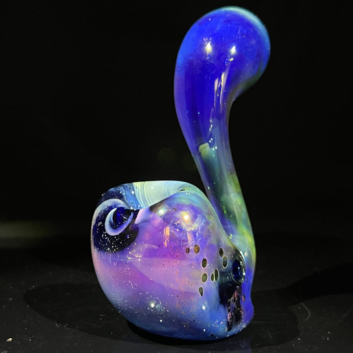 Water Color Sherlock Glass Pipe Street Kitty Glass   