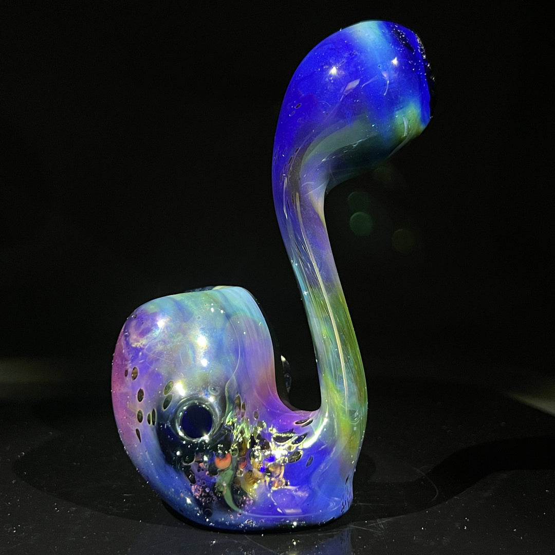 Water Color Sherlock Glass Pipe Street Kitty Glass   