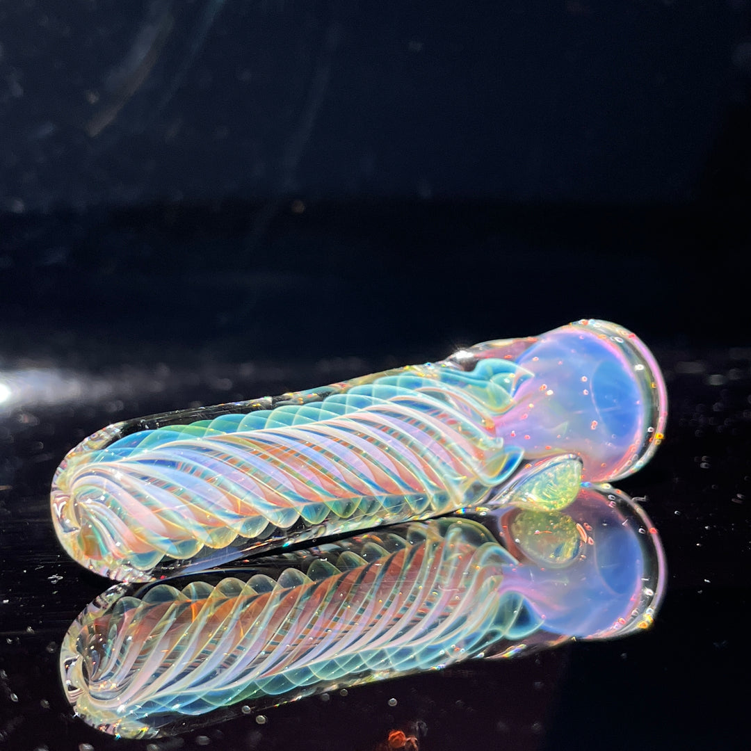 Thick Fume Chillum Glass Pipe Chuck Glass   