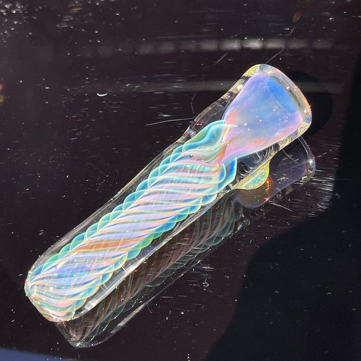 Thick Fume Chillum Glass Pipe Chuck Glass   