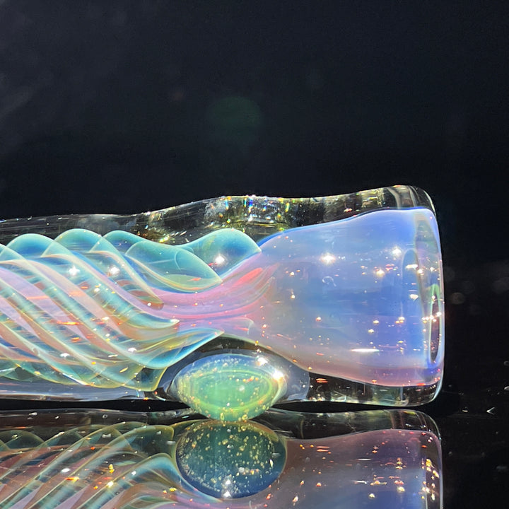 Thick Fume Chillum Glass Pipe Chuck Glass   