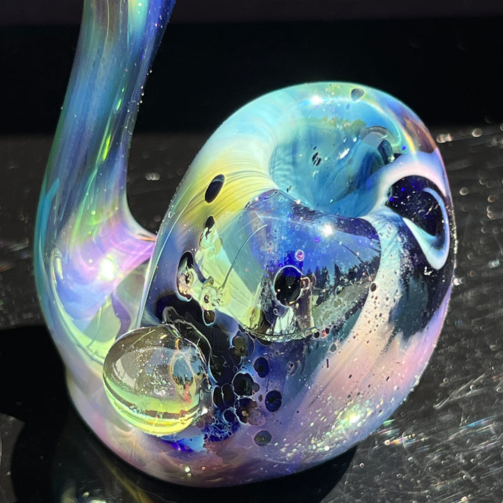 Water Color Sherlock Glass Pipe Street Kitty Glass   