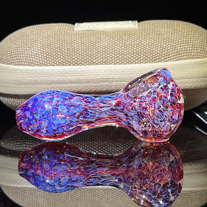 Purple Peanut Pipe + Case Combo Glass Pipe TG   