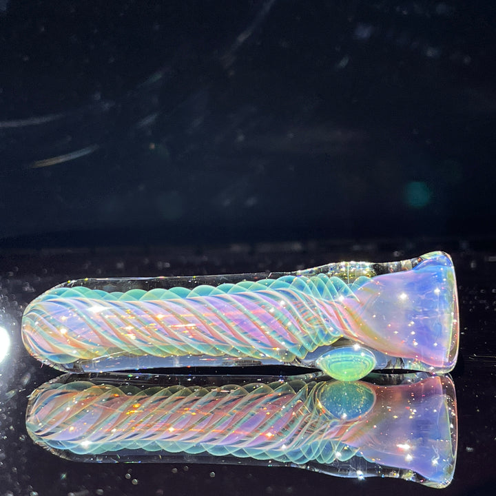 Thick Fume Chillum Glass Pipe Chuck Glass   