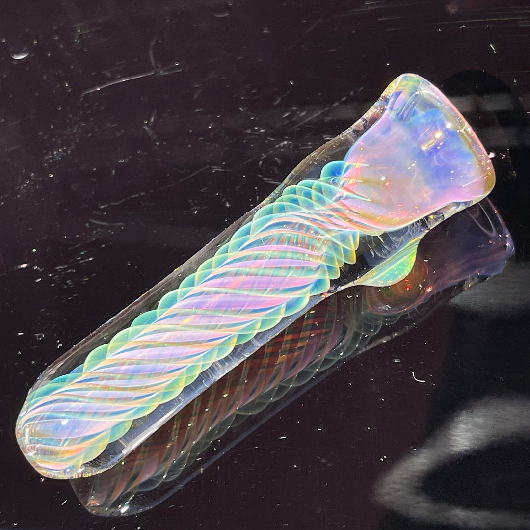 Thick Fume Chillum Glass Pipe Chuck Glass   