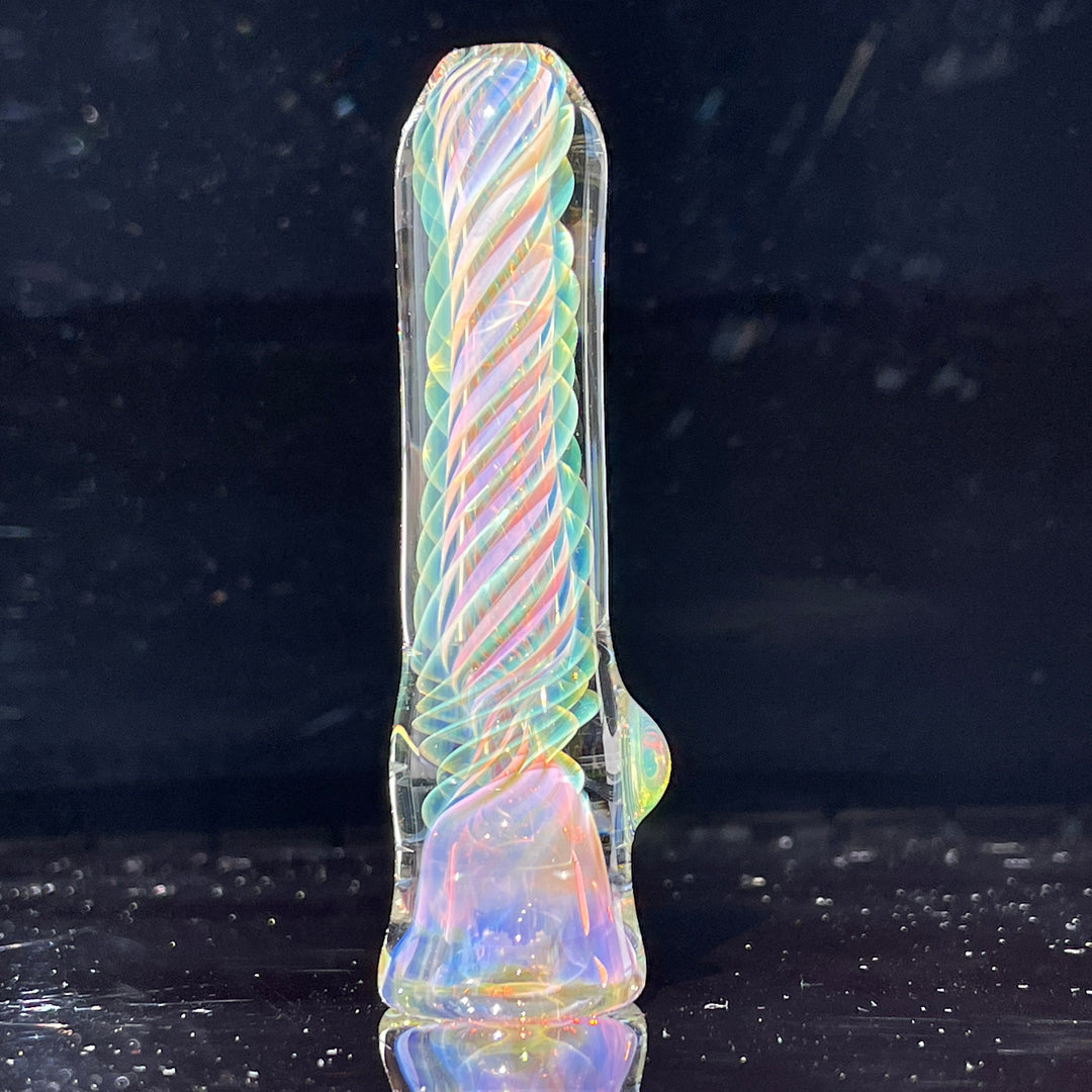 Thick Fume Chillum Glass Pipe Chuck Glass   