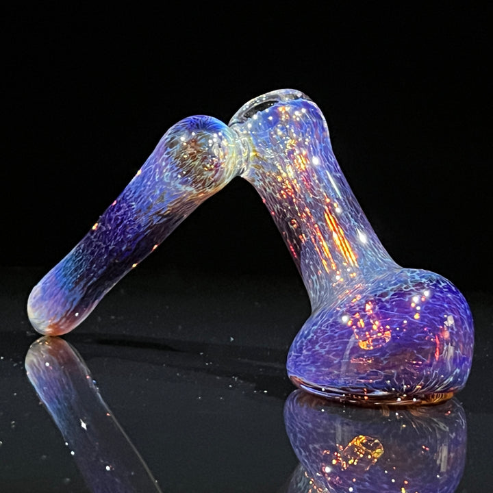 Thick Purple Sidecar Bubbler Glass Pipe Chuck Glass