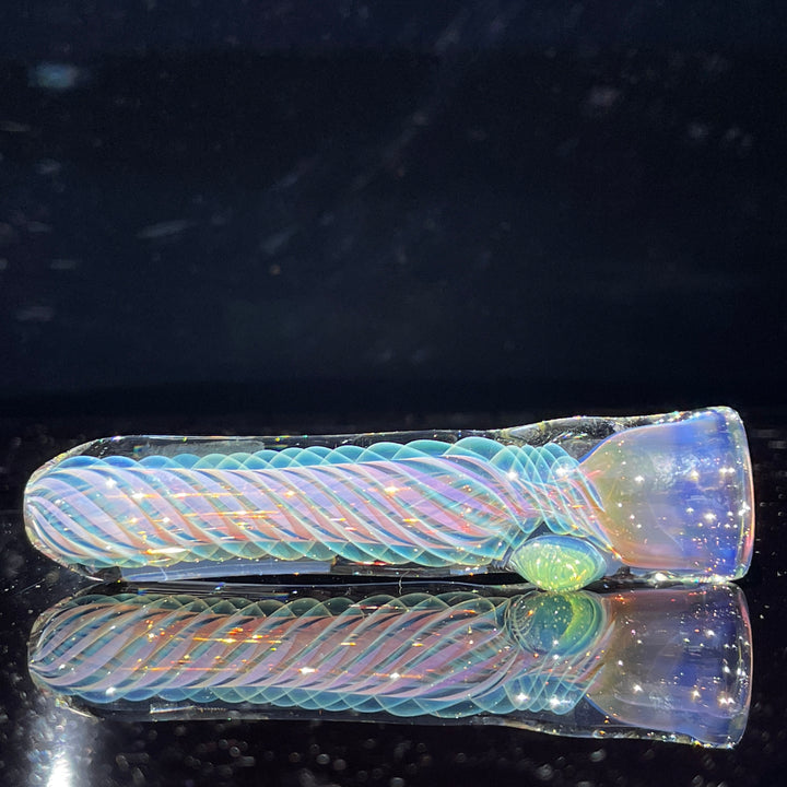 Thick Fume Chillum Glass Pipe Chuck Glass   