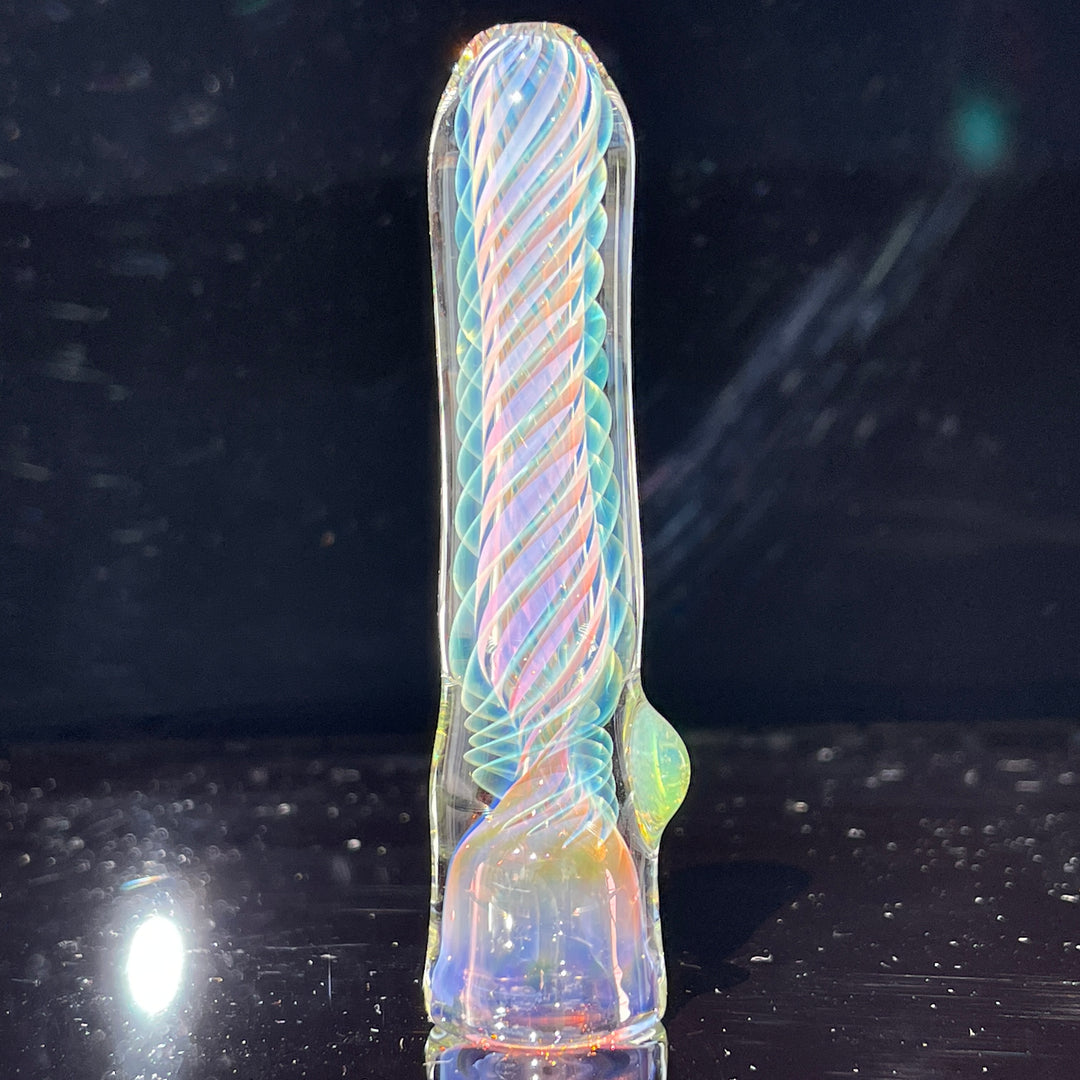 Thick Fume Chillum Glass Pipe Chuck Glass   