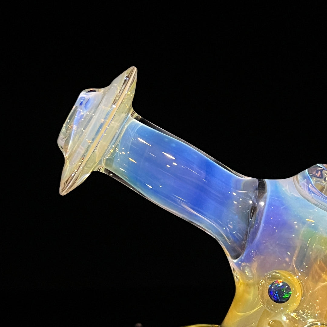 Hash Hammer Triple Opal Squatlock Glass Pipe Tako Glass   