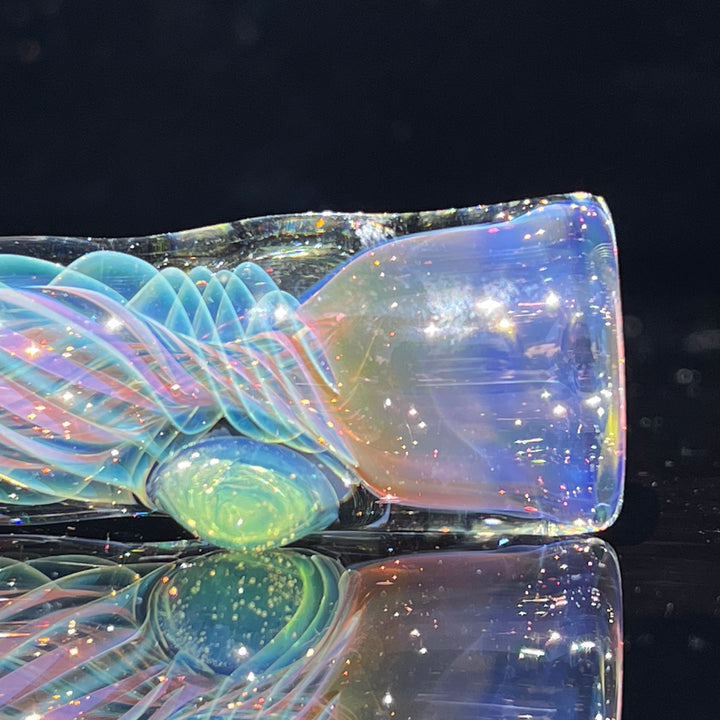 Thick Fume Chillum Glass Pipe Chuck Glass   