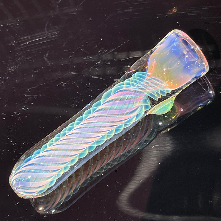 Thick Fume Chillum Glass Pipe Chuck Glass   