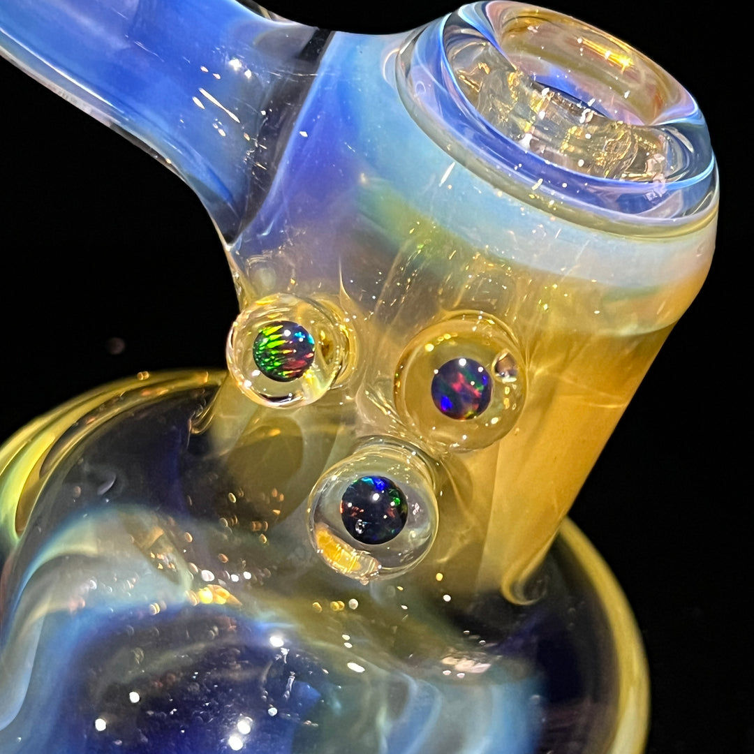 Hash Hammer Triple Opal Squatlock Glass Pipe Tako Glass   