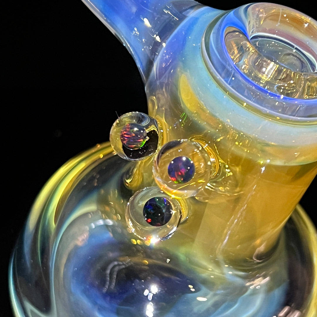 Hash Hammer Triple Opal Squatlock Glass Pipe Tako Glass   