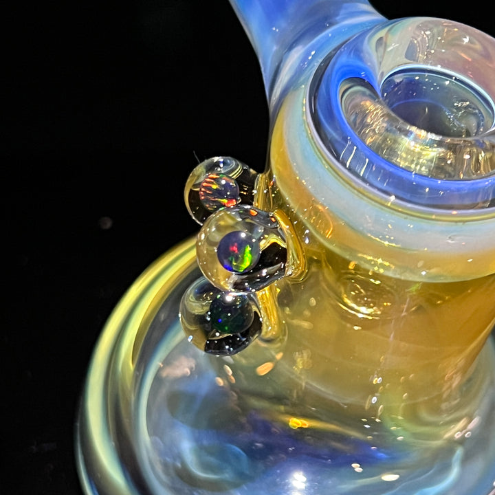 Hash Hammer Triple Opal Squatlock Glass Pipe Tako Glass   