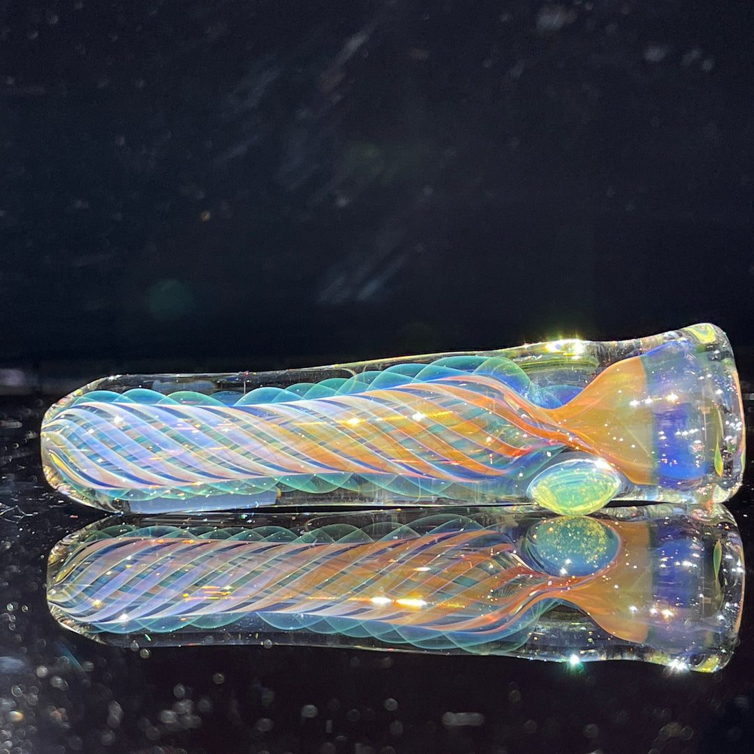 Thick Fume Chillum Glass Pipe Chuck Glass   