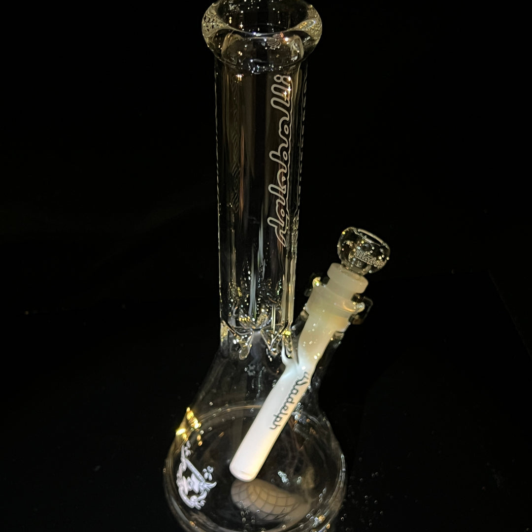 Illadelph Black Mini Beaker Bong Glass Pipe Illadelph Glass   