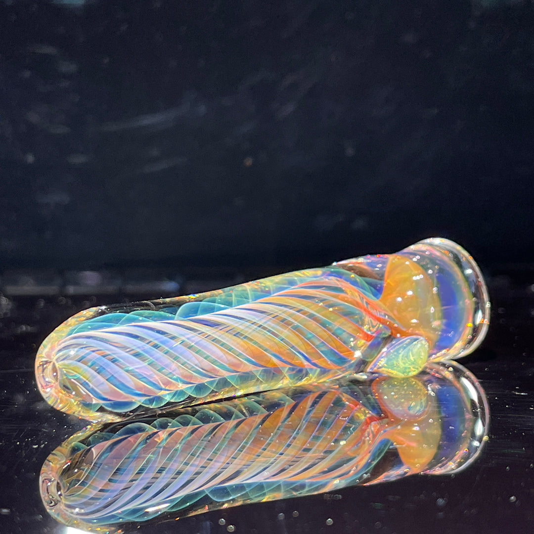 Thick Fume Chillum Glass Pipe Chuck Glass   