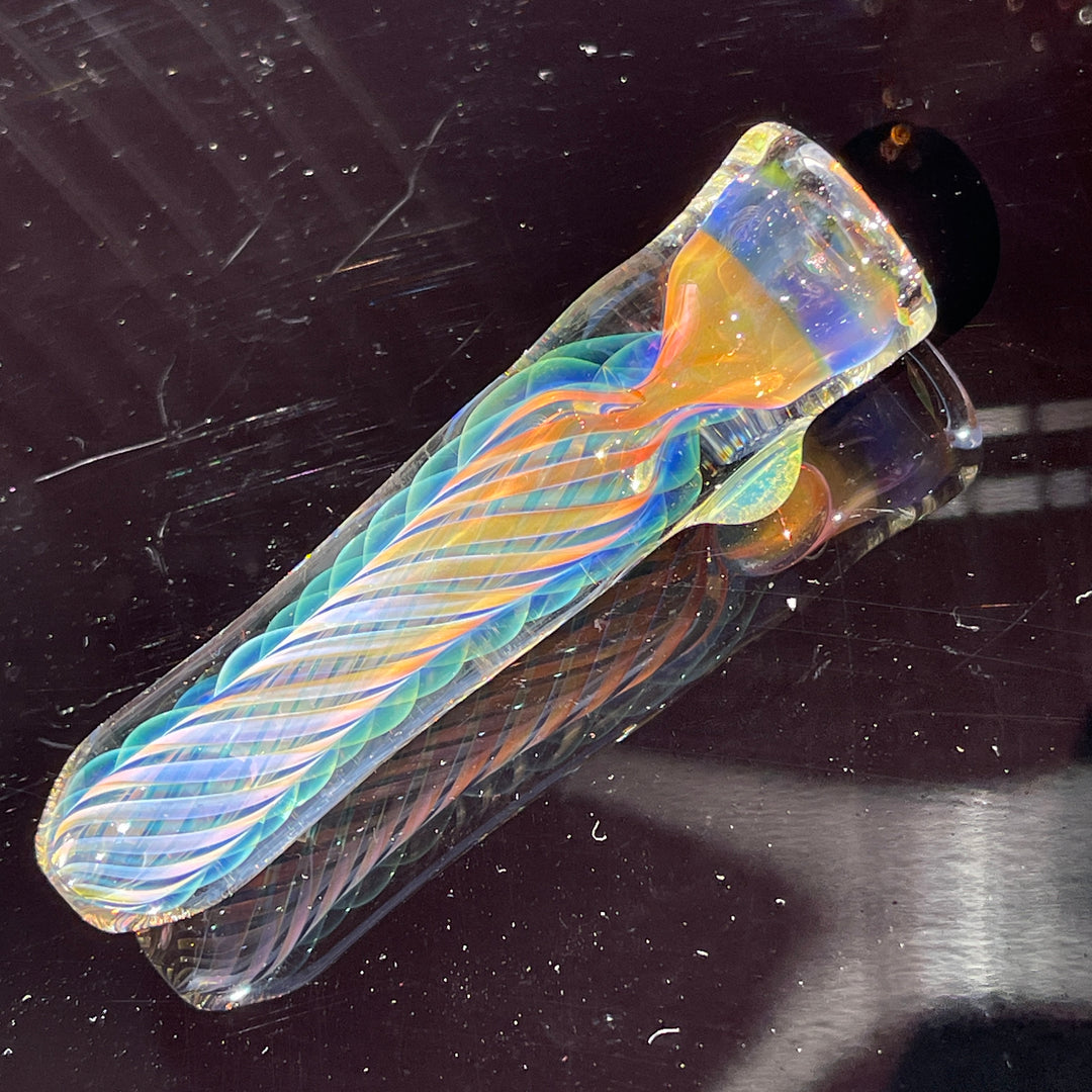 Thick Fume Chillum Glass Pipe Chuck Glass   