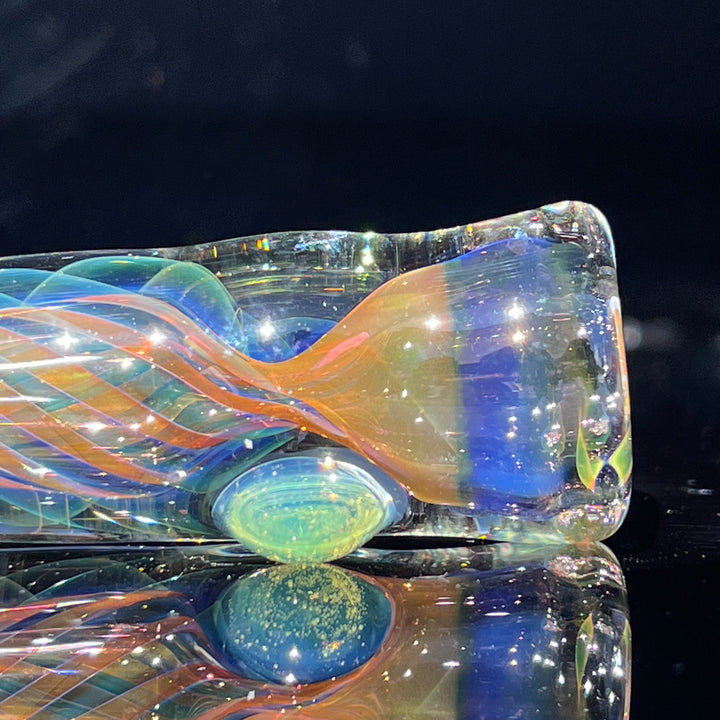 Thick Fume Chillum Glass Pipe Chuck Glass   