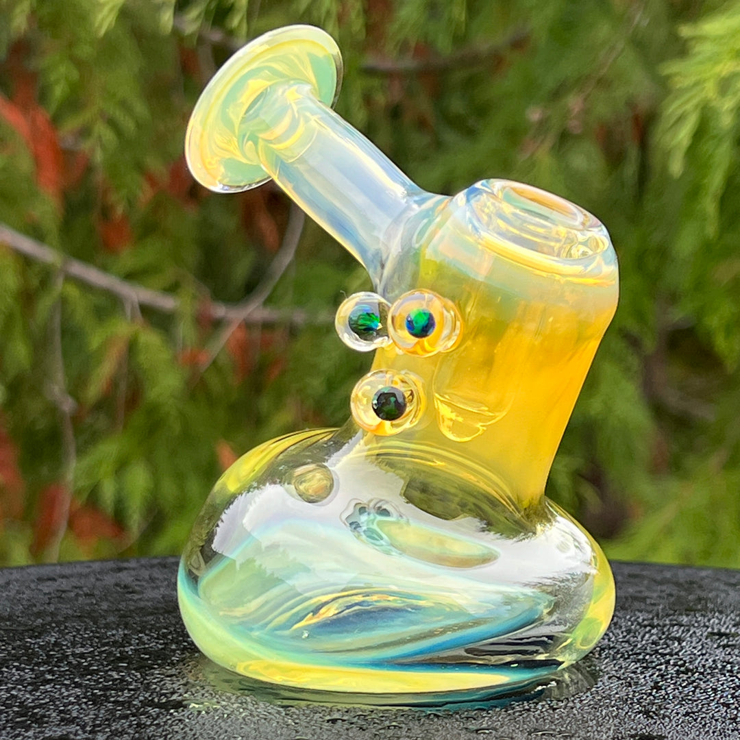 Hash Hammer Triple Opal Squatlock Glass Pipe Tako Glass   