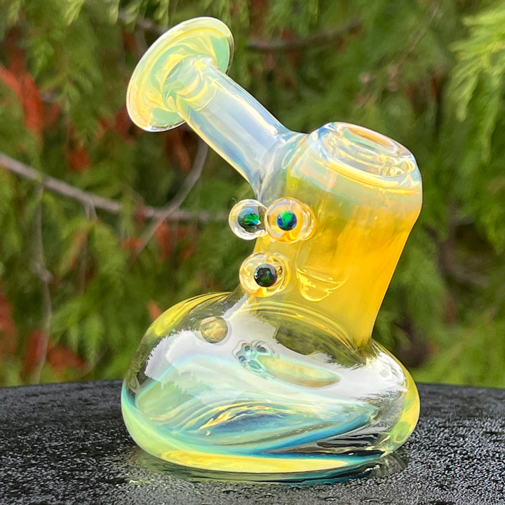 Hash Hammer Triple Opal Squatlock Glass Pipe Tako Glass   