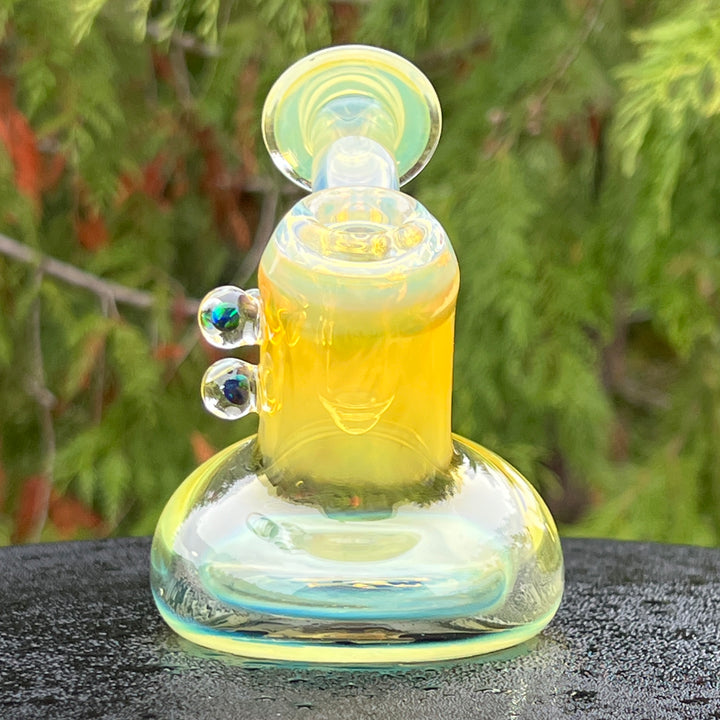 Hash Hammer Triple Opal Squatlock Glass Pipe Tako Glass   