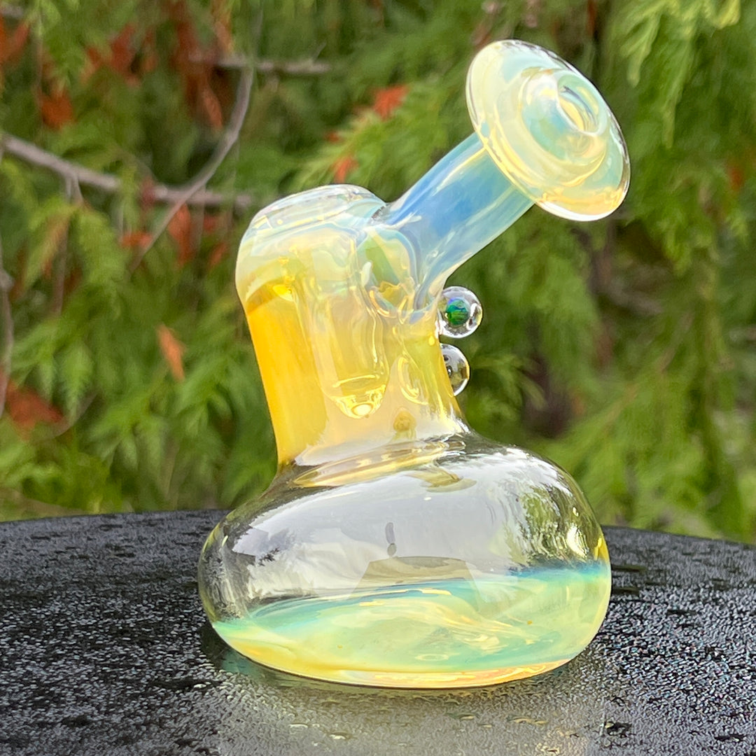 Hash Hammer Triple Opal Squatlock Glass Pipe Tako Glass   