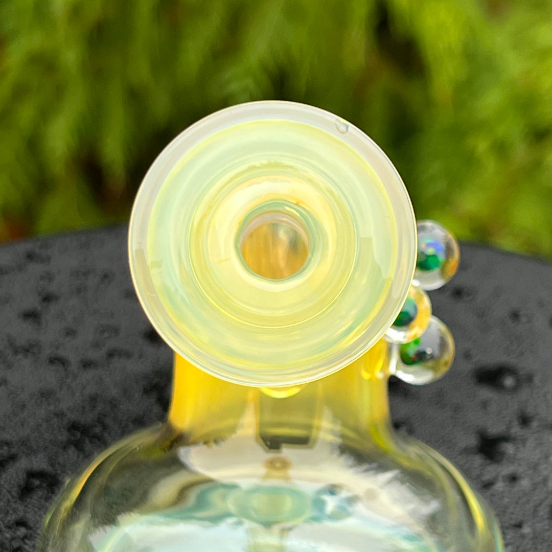 Hash Hammer Triple Opal Squatlock Glass Pipe Tako Glass   