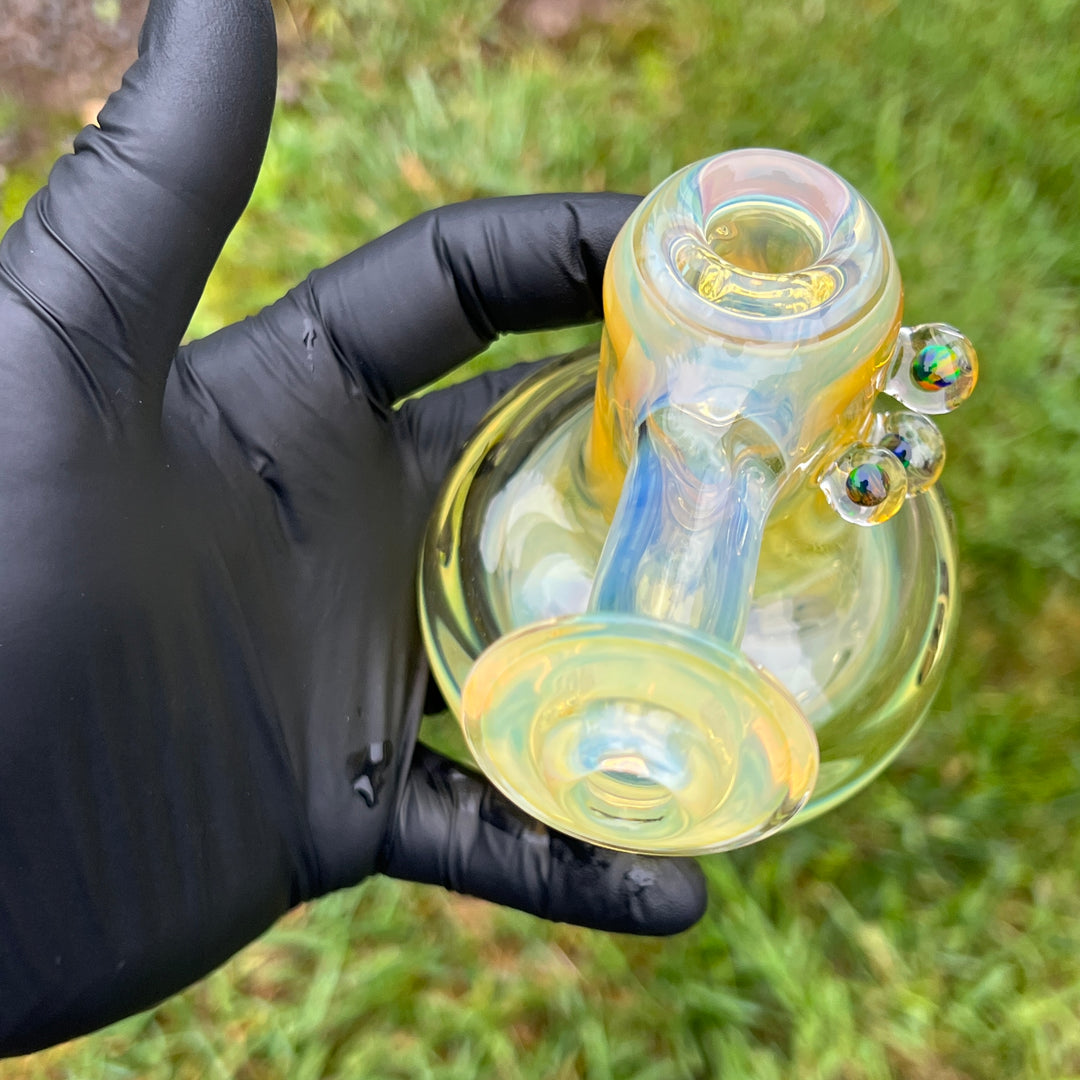 Hash Hammer Triple Opal Squatlock Glass Pipe Tako Glass   