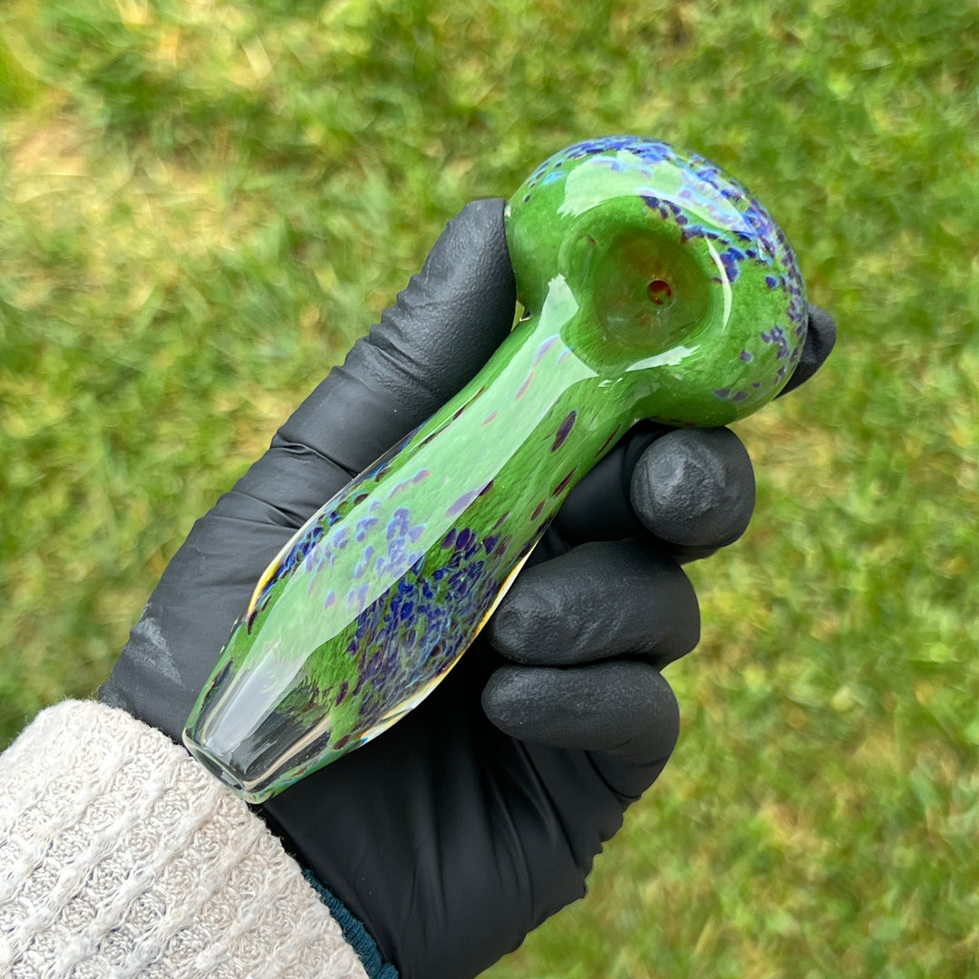 Purple Haze Sparkle Pipe Glass Pipe Tako Glass   