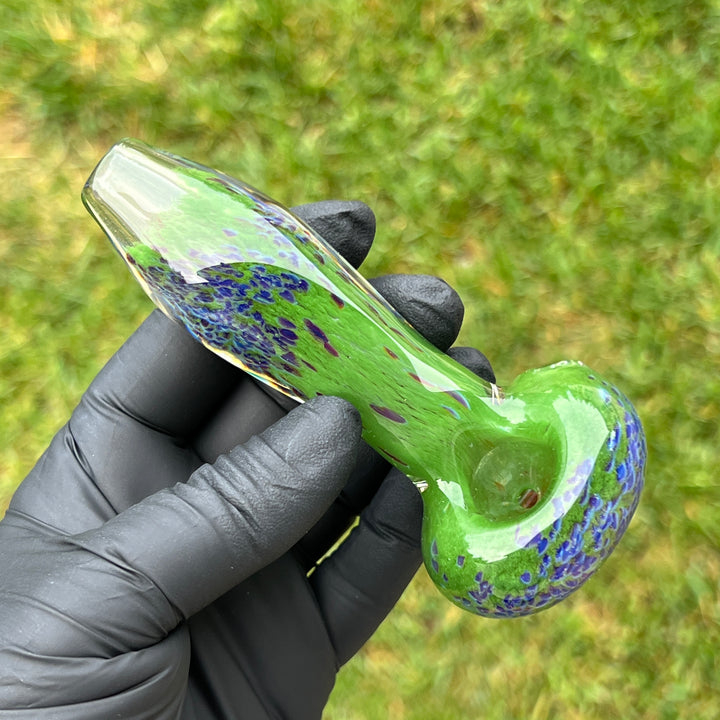 Purple Haze Sparkle Pipe Glass Pipe Tako Glass   