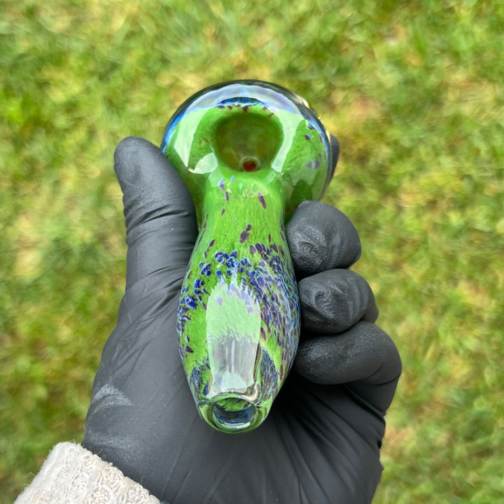 Purple Haze Sparkle Pipe Glass Pipe Tako Glass   