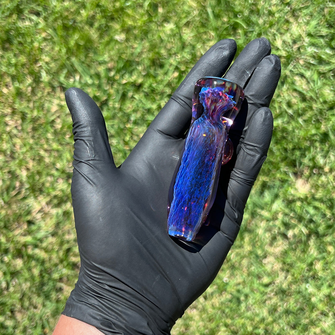 Purple Plasma Chillum Glass Pipe Tako Glass   