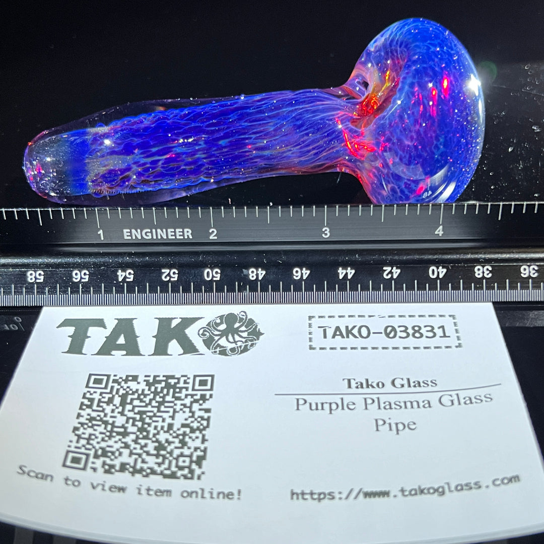 Purple Plasma Glass Pipe Glass Pipe Tako Glass   