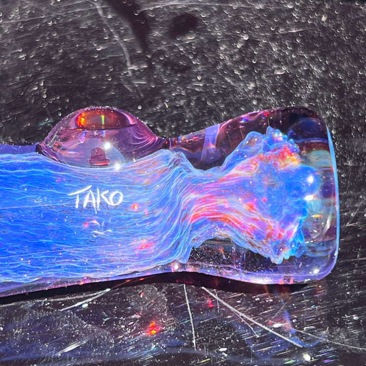 Purple Plasma Chillum Glass Pipe Tako Glass   