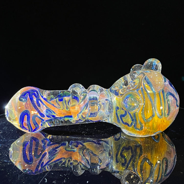 Chunky Marble Pipe Glass Pipe TG   