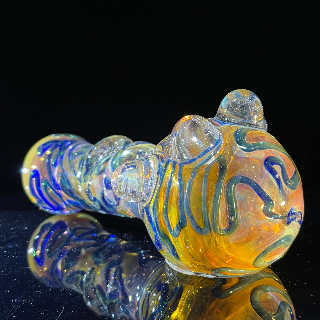 Chunky Marble Pipe Glass Pipe TG   