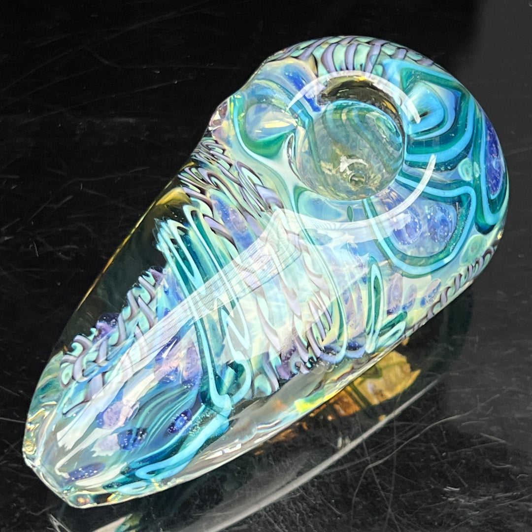 Inside Out Egg Spoon Glass Pipe Avant Garde   