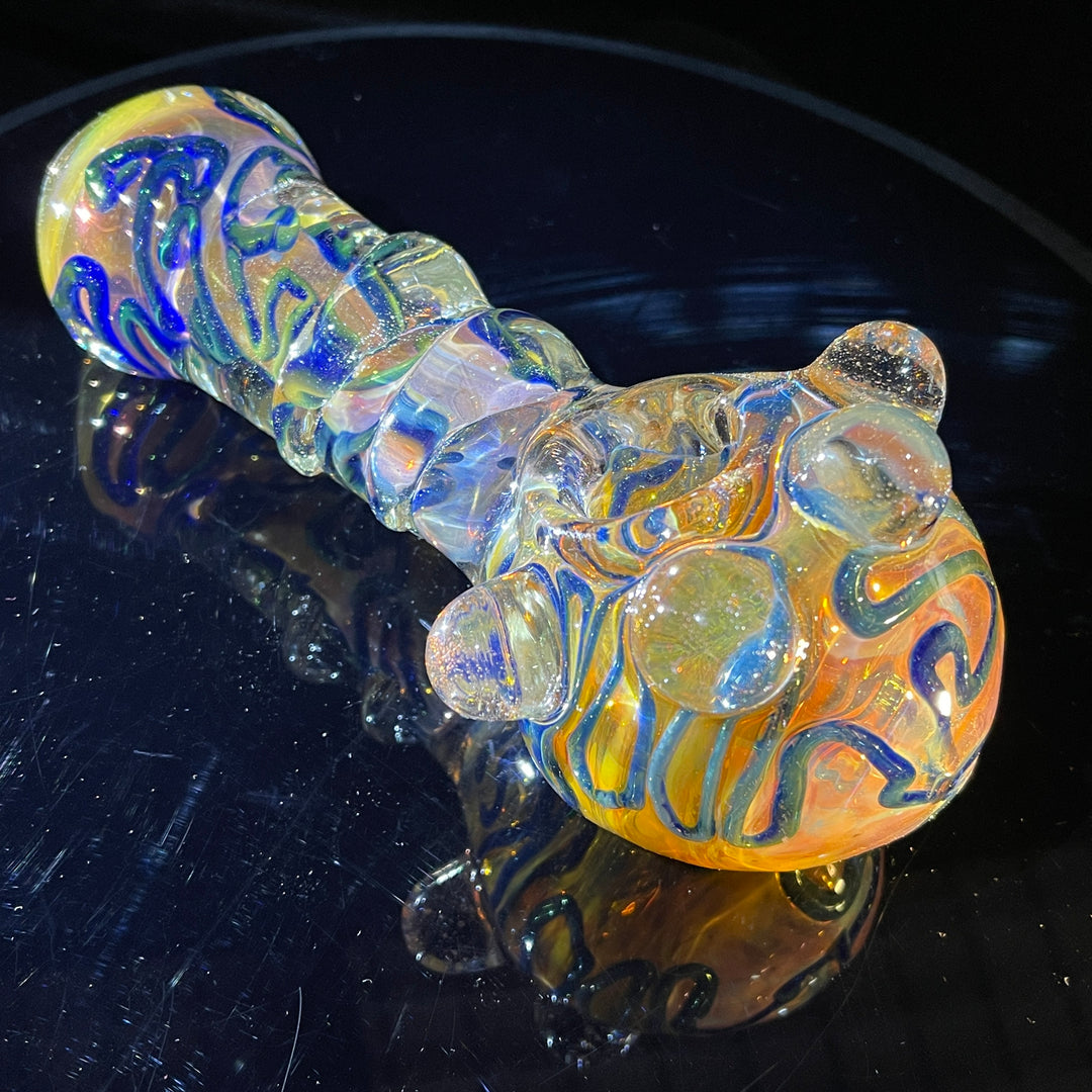 Chunky Marble Pipe Glass Pipe TG   