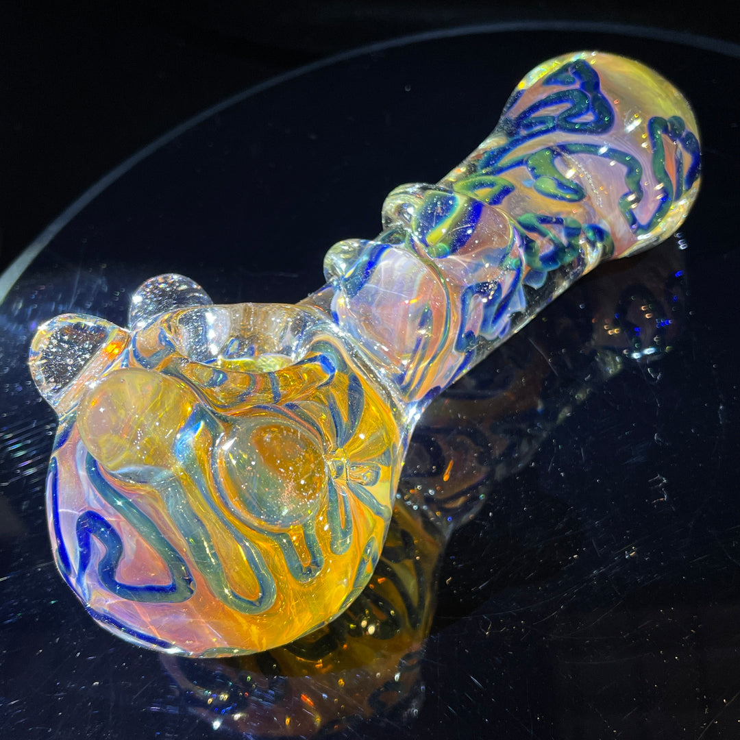 Chunky Marble Pipe Glass Pipe TG   