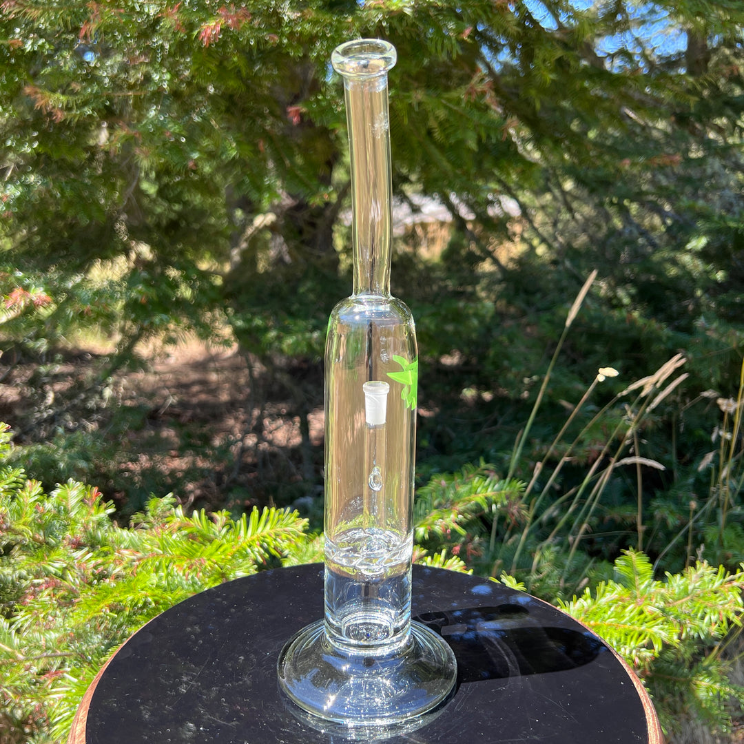 Solid Glass 12" Tornado Bubbler Glass Pipe Solid Glass   