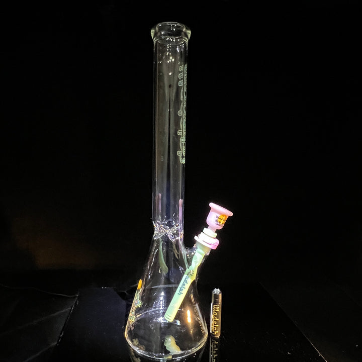 Illadelph South Beach Beaker Glass Pipe Illadelph Glass   