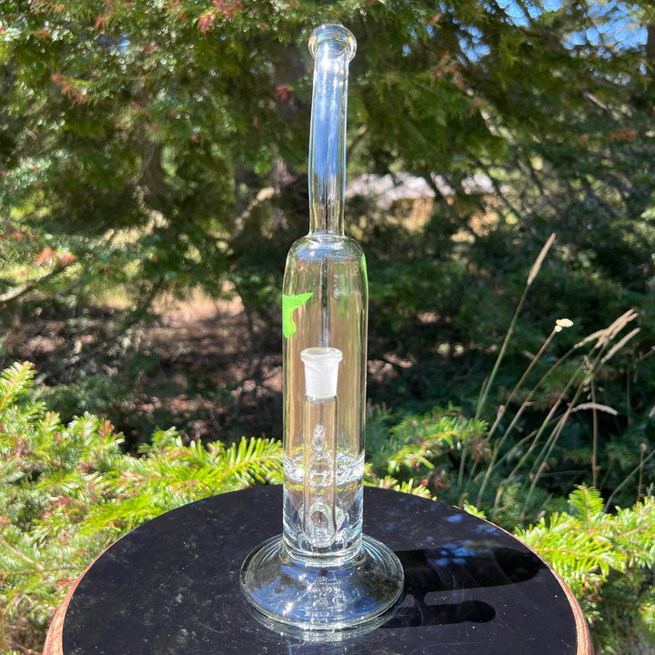 Solid Glass 12" Tornado Bubbler Glass Pipe Solid Glass   