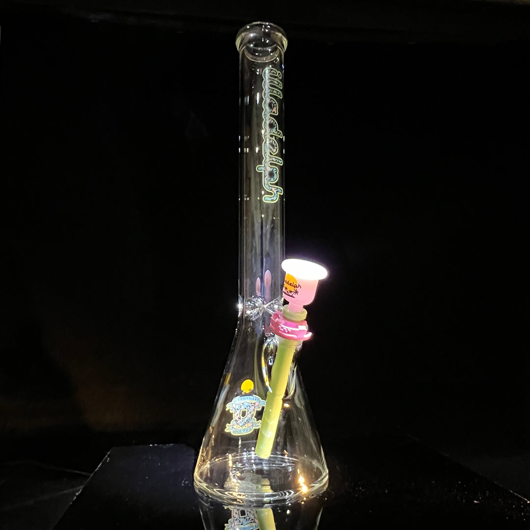 Illadelph South Beach Beaker Glass Pipe Illadelph Glass   